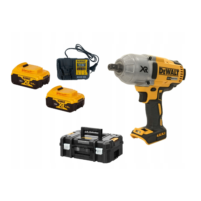 DeWalt DCF899P2 Klucz udarowy 18V z bateriami i ładowarką